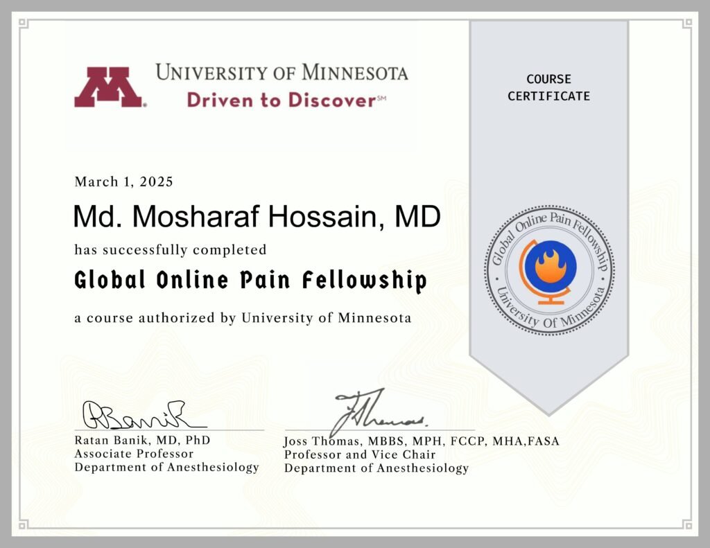 Md.Mosharaf Hossain, MD